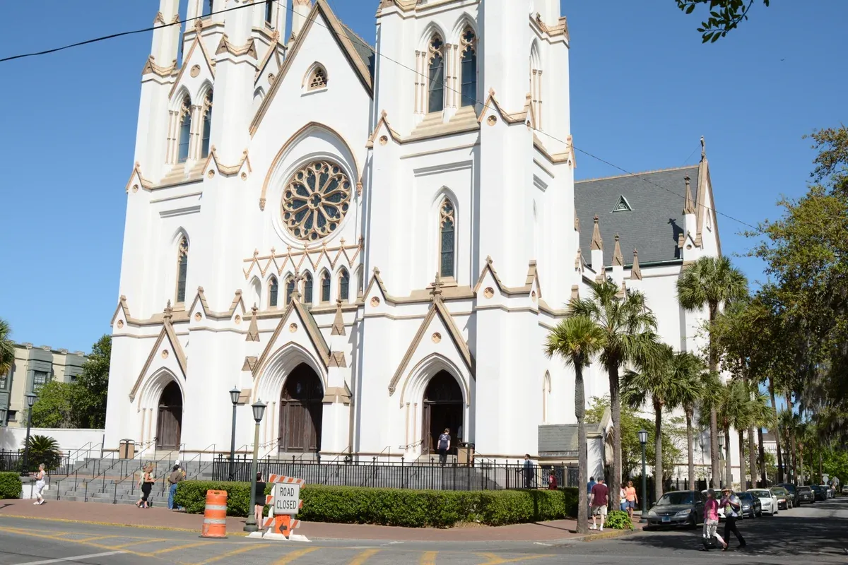 Cathedral of St. John the Baptist in Savannah, Georgia